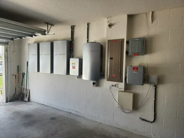 May Electric Solar battery installation — Enphase 15kwh 5p 2