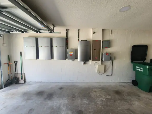 May Electric Solar battery installation — Enphase 15kwh 5p 4