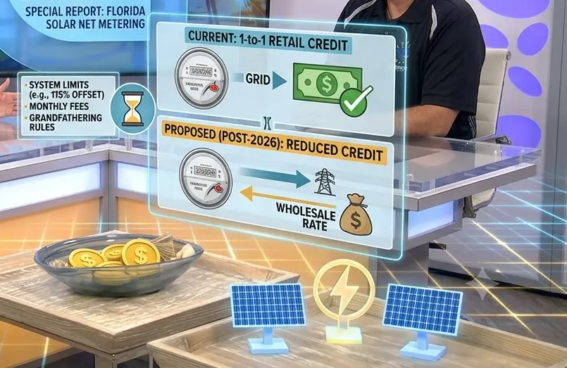 Florida Net Metering, Explained
