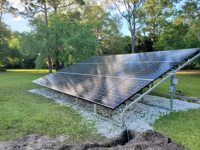 May Electric Solar solar installation — Ground Mount