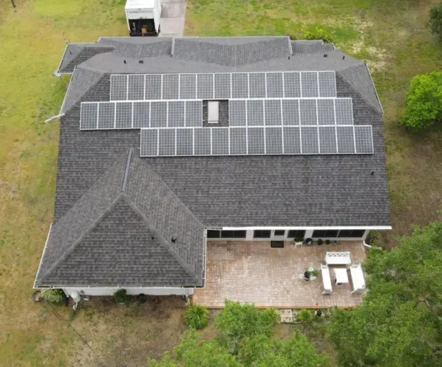 May Electric Solar solar installation — Install Shingle 11