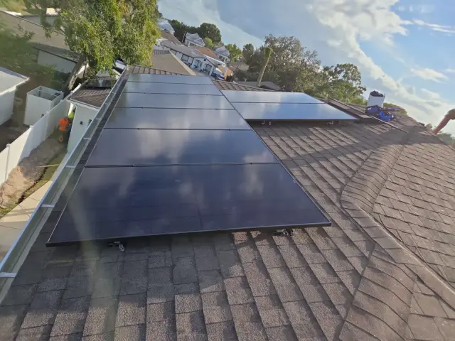 May Electric Solar solar installation — Install Shingle1