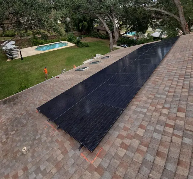 May Electric Solar solar installation — Install Shingle6
