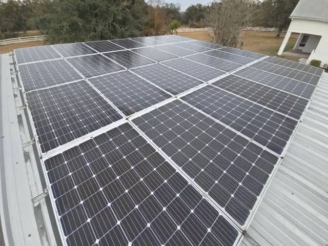 May Electric Solar solar installation — Install metal3