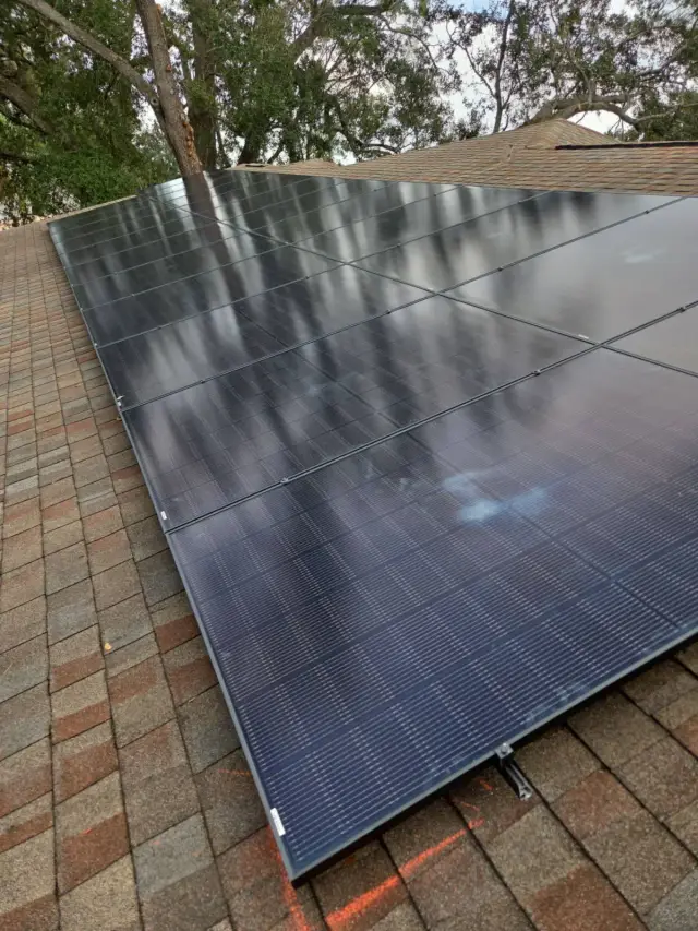 May Electric Solar solar installation — Install shingle5