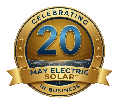 Celebrating 20 years in business — May Electric Solar